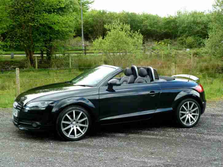 2009 09 AUDI TT ROADSTER 2.0 T FSI ( 200 PS ) BLACK CONVERTIBLE CABRIOLET
