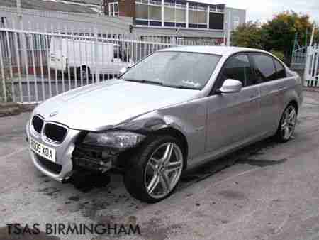 2009 09 BMW 320D 2.0 TD Auto Damaged Salvage