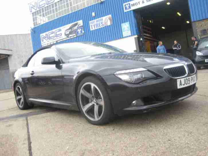 2009 09 BMW 635d SPORT 3.0TD AUTOMATIC CONVERTIBLE GUARANTEED FINANCE AVAILABLE