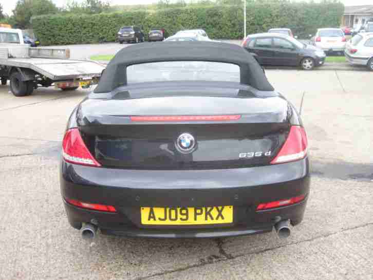 2009 09 BMW 635d SPORT 3.0TD AUTOMATIC CONVERTIBLE LOW RATE FINANCE AVAILABLE