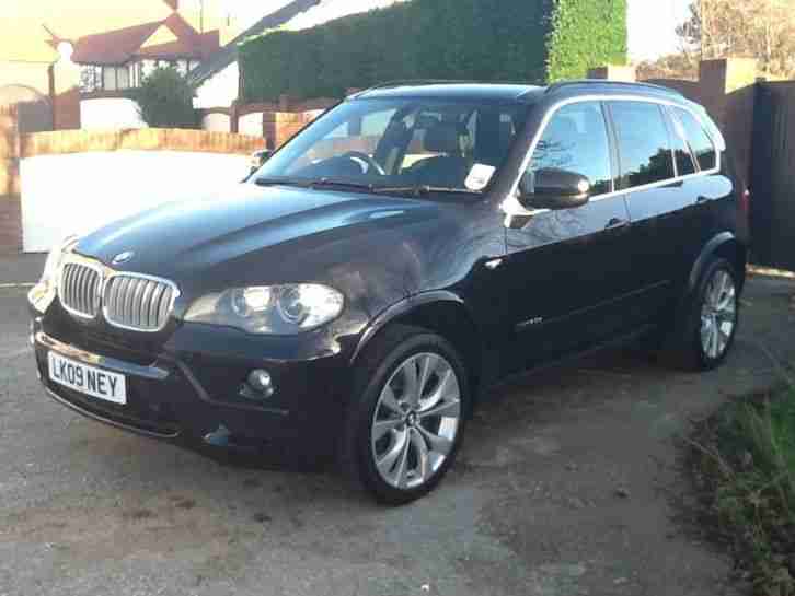 2009/09 BMW X5 3.0SD AUTO MSPORT CARBON BLACK SAT/NAV