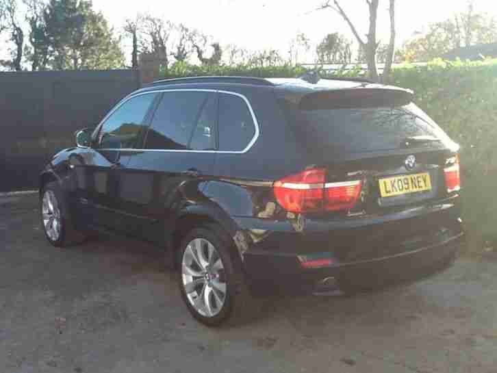 2009/09 BMW X5 3.0SD AUTO MSPORT CARBON BLACK SAT/NAV
