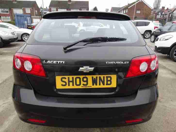 2009 09 CHEVROLET LACETTI 1.6 SX 5D 108 BHP