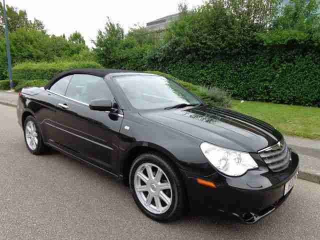 2009 09 Chrysler Sebring Cabriolet V6 auto Limited Sat Nav Leather