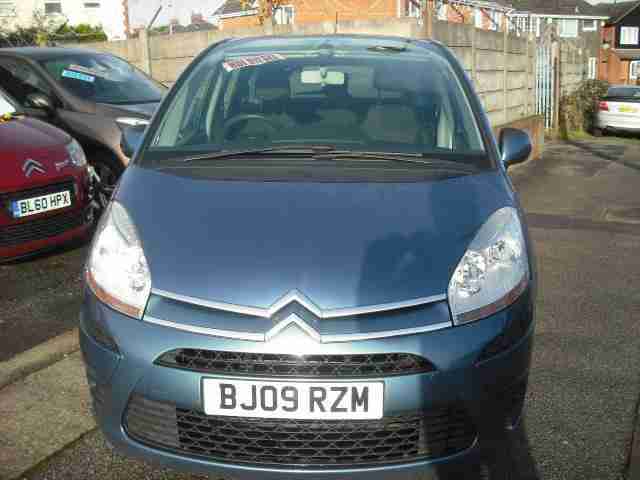 2009(09) Citroen C4 Picasso SX 1.6TD MANUAL 5-doors MPV