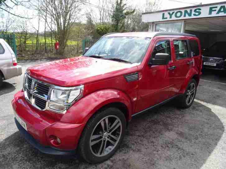 2009 09 DODGE NITRO 2.8 SXT TD 5D AUTO 175 BHP DIESEL