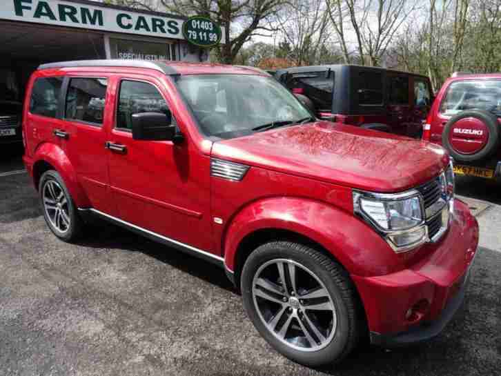 2009 09 DODGE NITRO 2.8 SXT TD 5D AUTO 175 BHP DIESEL