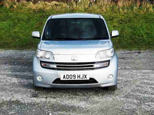 2009 (09) Daihatsu Materia, 1495cc Petrol, Silver, 5 Door MPV, 5 speed Manual