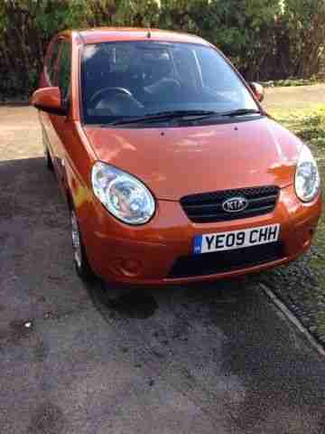 2009 09 PICANTO CHILL ORANGE 8K MILES MOT