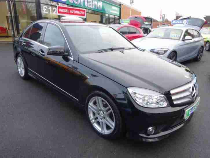 2009 09 MERCEDES-BENZ C CLASS 2.1 C220 CDI SPORT 4D AUTO 168 BHP DIESEL