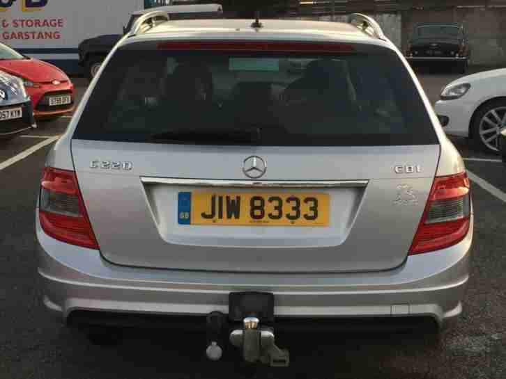 2009 09 MERCEDES C CLASS C220 CDI ESTATE AMG SPORT AUTO/TIP LOW MILAGE PX/ FINAN