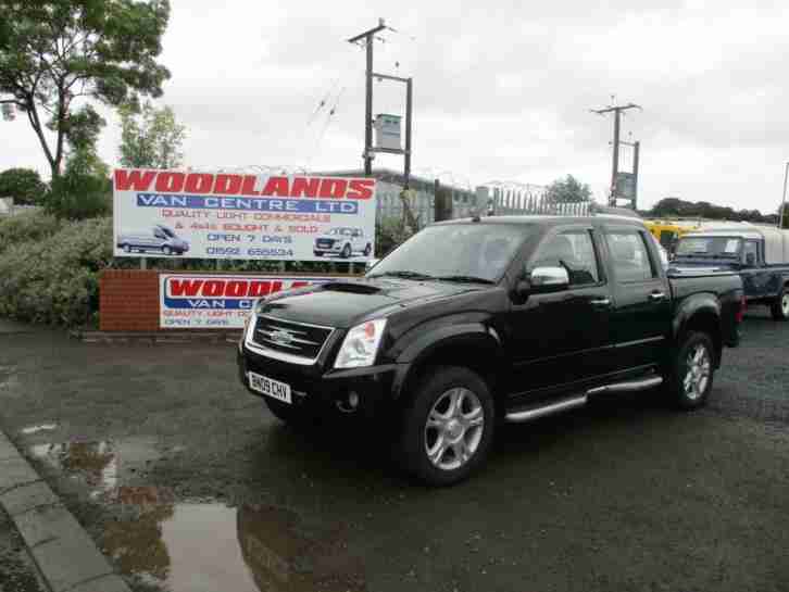 2009 09 PLATE ISUZU TF RODEO DENVER MAX AUTO 4X4 D-CAB PICK UP