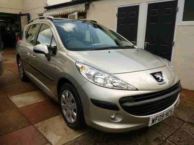 2009 (09) Peugeot 207 SW 1.6 VTi 120 a c automatic S 5dr SW Estate 35461 Mls