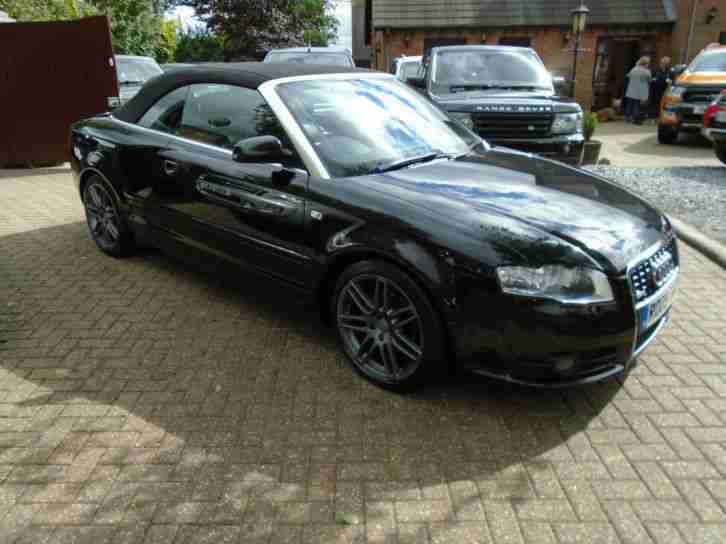 2009 09 Reg Audi A4 Cabriolet 2.0TDI Multitronic S Line Final Edition