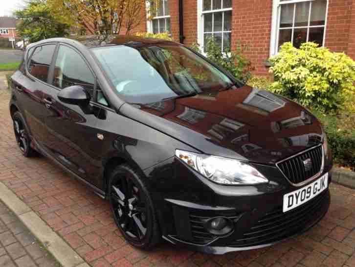 2009 09 SEAT IBIZA 1.4 SPORT BLACK EDITION 5 DOOR HATCH CUPRA BTCC K1
