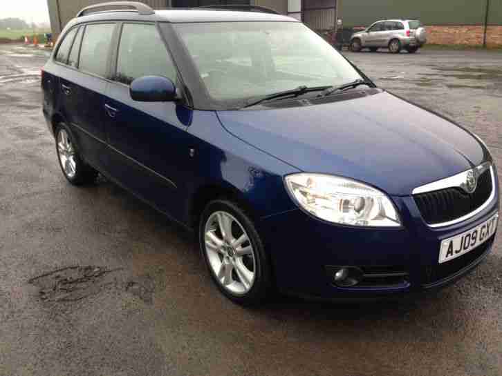 2009 (09) SKODA FABIA 3 TDI 80 BLUE,54000 MILES