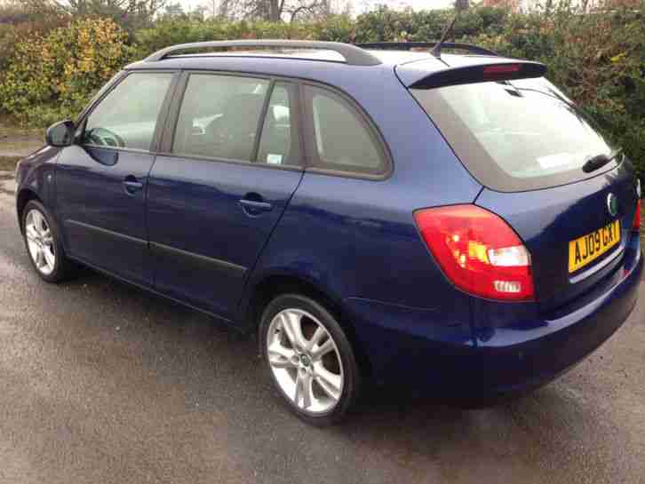 2009 (09) SKODA FABIA 3 TDI 80 BLUE,54000 MILES
