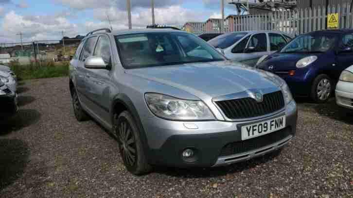 2009 09 SKODA OCTAVIA 2.0 SCOUT TDI 5D 139 BHP DIESEL