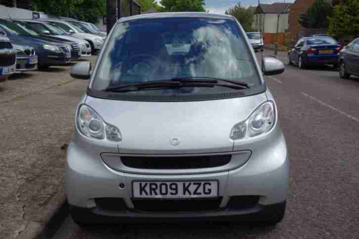 2009 09 SMART FORTWO 1.0 PASSION MHD 2D AUTO 71 BHP