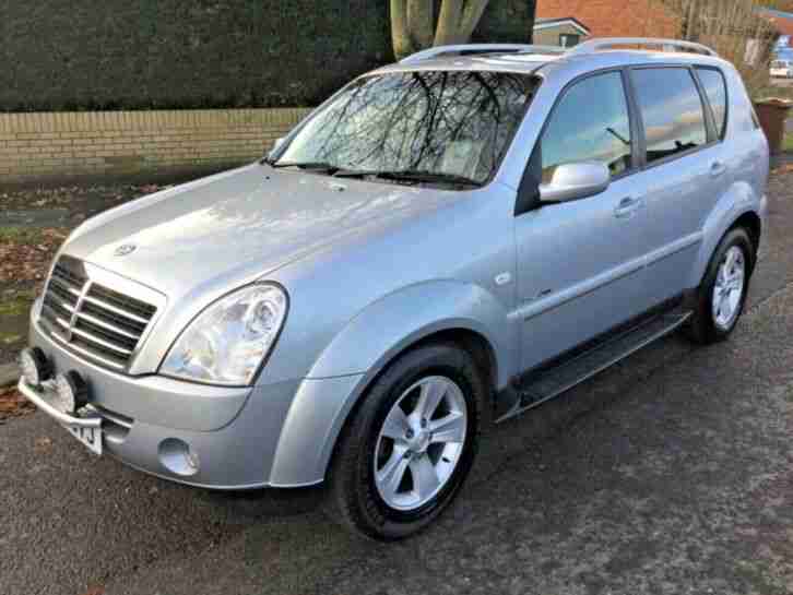 2009 09 SSANGYONG REXTON 270 SPR AUTOMATIC TITANIUM MET F S HISTORY LONG MOT !!