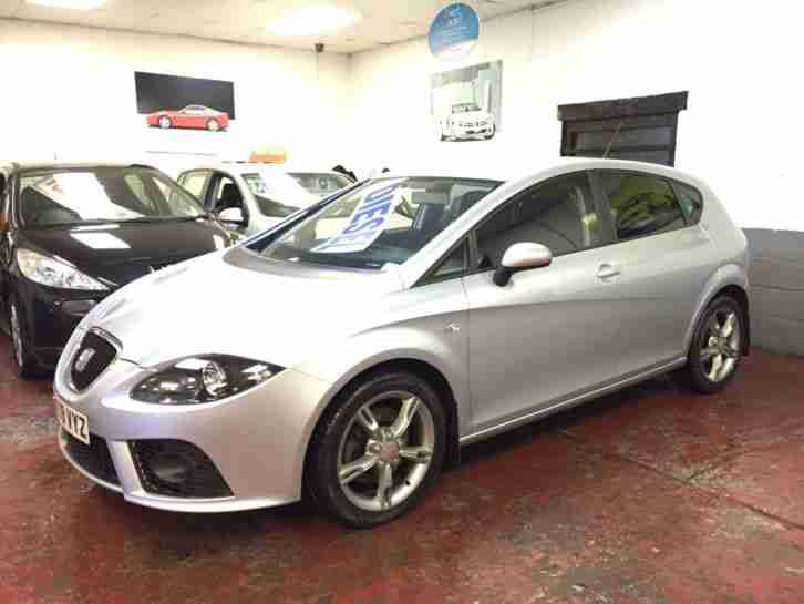 2009 09 Seat Leon 2.0TDI FR+LOW MILES+FULL SEAT SERV HISTORY+STUNNING