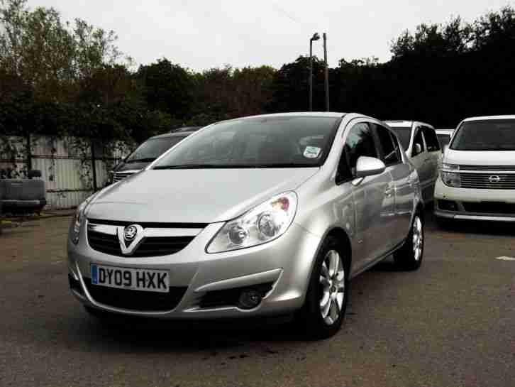 2009 09 VAUXHALL OPEL CORSA 1.4i 16v SXi ( A/C ) AUTOMATIC 5 DOOR SILVER PX SWAP