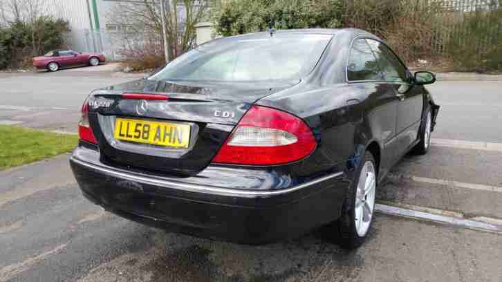 2009 58 REG MERCEDES-BENZ AVANTGARDE CLK220 AUTO CDI DAMAGED REPAIRABLE SALVAGE