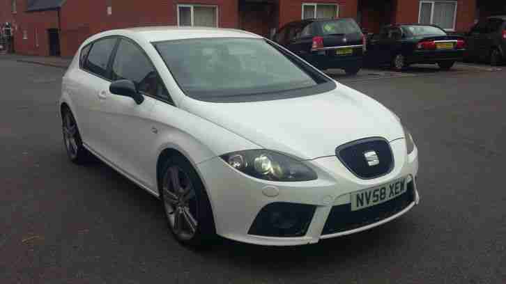 2009 58 REG NEW SHAPE SEAT LEON 2.0 T FSI FR 5 DOOR 210 BHP MOT TAX HPI CLEAR