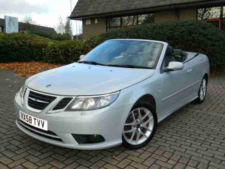 ★★2009 58 REG SAAB 9-3 1.9TiD (150BHP) VECTOR SPORT CONVERTIBLE★★