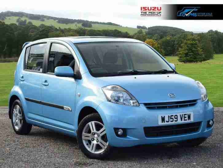 2009 59 DAIHATSU SIRION 1.3 SE PLUS 5D 85 BHP