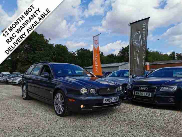 2009 59 JAGUAR X TYPE 2.2D SE 5DR ESTATE AUTO 145 BHP DIESEL