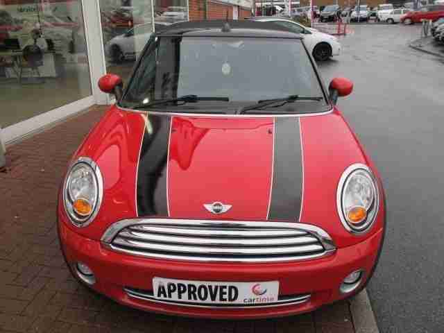 2009 59 MINI CONVERTIBLE 1.6 COOPER 2D 120 BHP