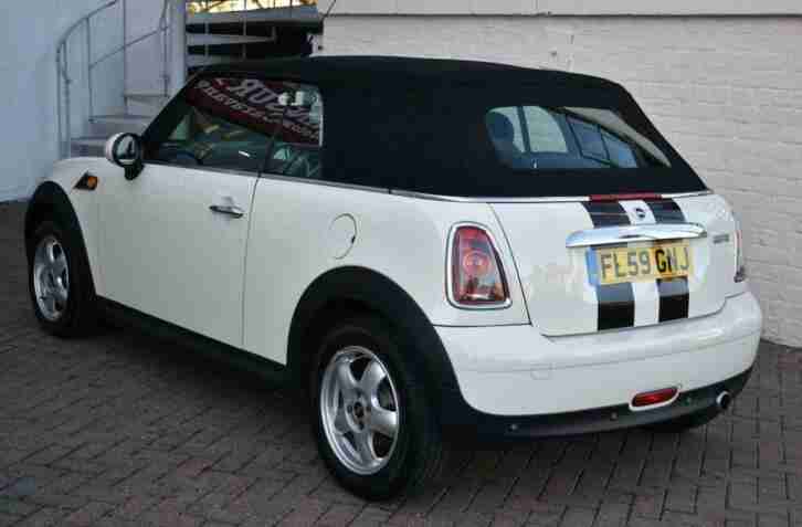 2009 59 MINI CONVERTIBLE 1.6I COOPER 6-SPEED 120 BHP