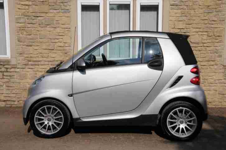 2009 59 PLATE 19,000 MILES SMART FORTWO PASSION CABRIOLET CONVERTIBLE AIR CON