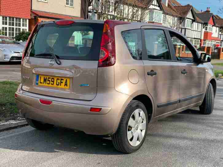 2009/59 REG NISSAN NOTE 1.4 VISIA ** NO ULEZ + NICE SPEC **