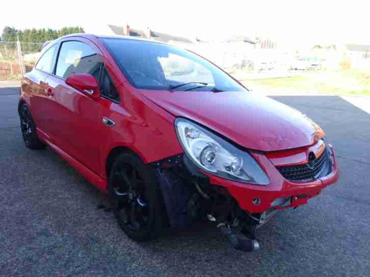 2009 59 REG VAUXHALL CORSA VXR SPORT COUPE NEW SHAPE DAMAGED SALVAGE