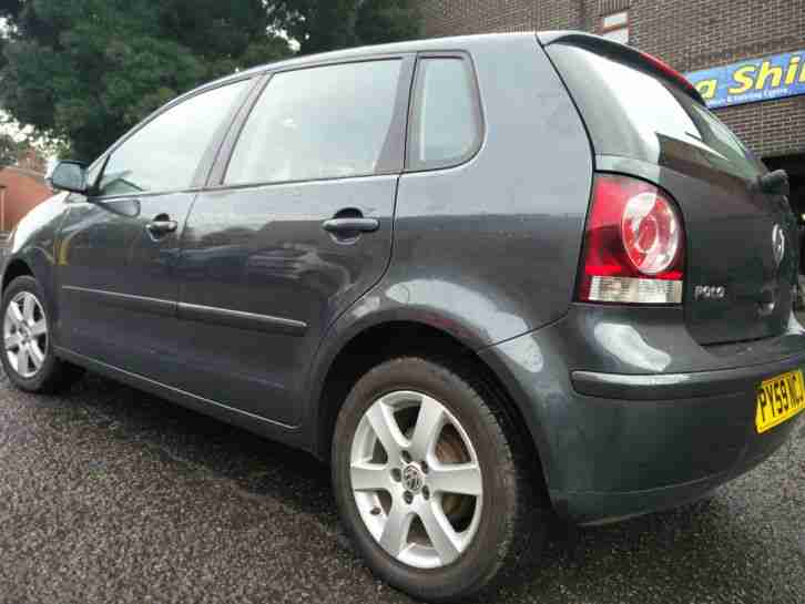 2009 59 REG VOLKSWAGEN POLO MATCH TDI 70 GREY 5 Door, 127000 miles