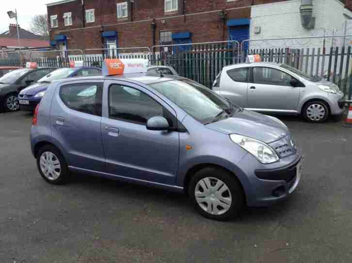 2009 (59 Reg) Nissan Pixo 1.0 N-Tec 5DR Hatchback GREY + LOW MILES