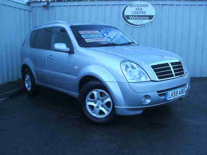 2009 59 Reg Ssangyong Rexton 2.7 XDI S Auto Silver
