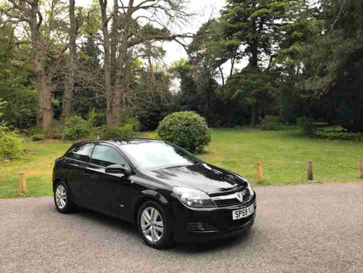 2009/59 Vauxhall Astra 1.4i 16v SXI Sport 3 Door Hatchback Black