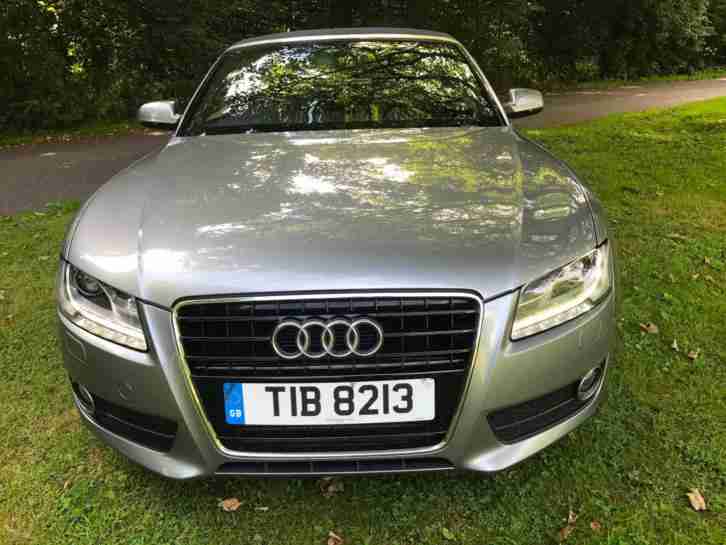 2009 59 audi A5 2.0TDI ( 170ps ) S Line 85000 miles convertible cabriolet
