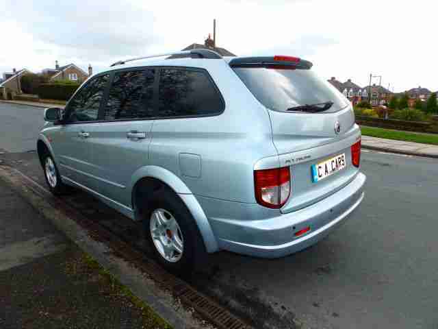 2009 59'reg Ssangyong Kyron 2.0 TD SE **68,000 miles**