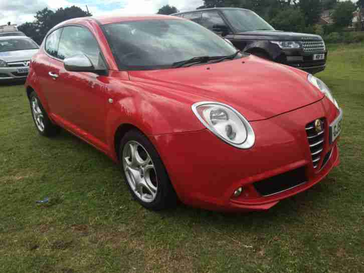 2009 ALFA ROMEO MITO LUSSO JTDM 120 RED LOVELY CAR FSH STUNNING CAR