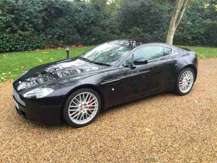 2009 ASTON MARTIN VANTAGE 470 V8 VANTAGE IN BLACK/BLACK LEATHER 31K MILES FAMSH