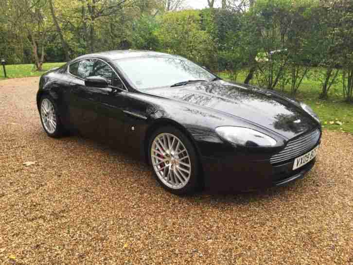 2009 ASTON MARTIN VANTAGE 470 V8 VANTAGE IN BLACK/BLACK LEATHER 31K MILES FAMSH