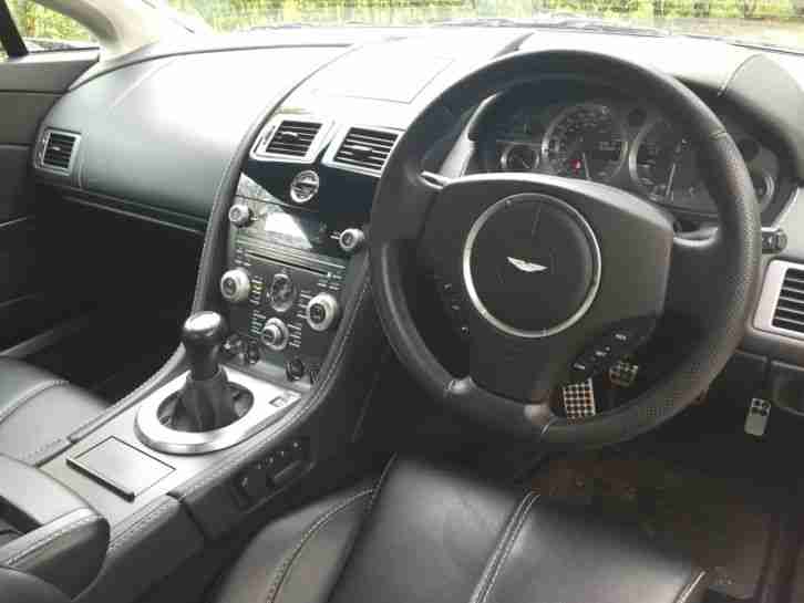 2009 ASTON MARTIN VANTAGE 470 V8 VANTAGE IN BLACK/BLACK LEATHER 31K MILES FAMSH