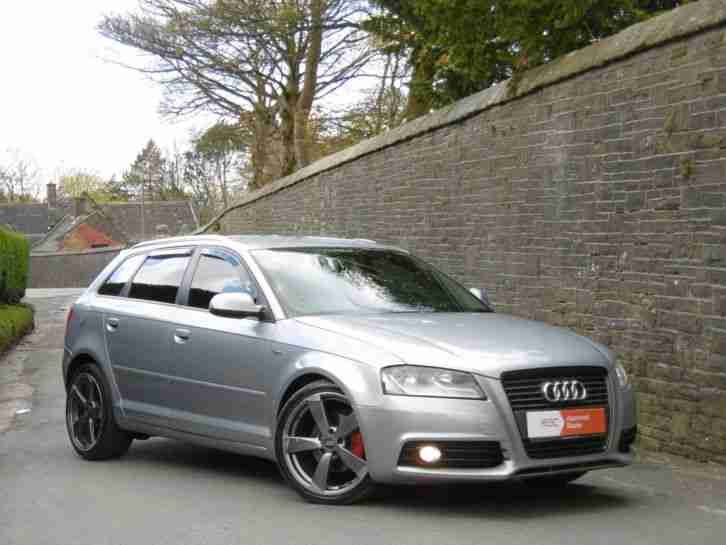 2009 AUDI A3 S LINE 138 TDI SILVER SPORTBACK S3 REPLICA PX SWAP S3 R32 Q7 X5 ML