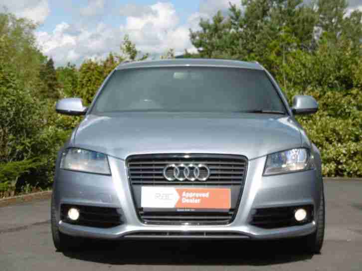 2009 AUDI A3 S LINE 138 TDI SILVER SPORTBACK S3 REPLICA PX SWAP S3 R32 Q7 X5 ML