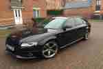 2009 A4 AVANT S LINE 2.0TDI AUTO BLACK