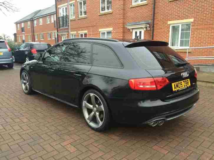 2009 AUDI A4 AVANT S LINE 2.0TDI AUTO BLACK